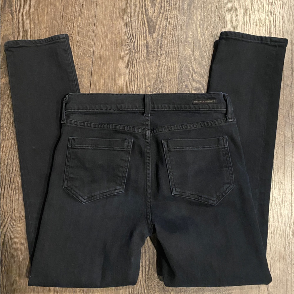 Citizens of Humanity black skinny jeans - Size 26